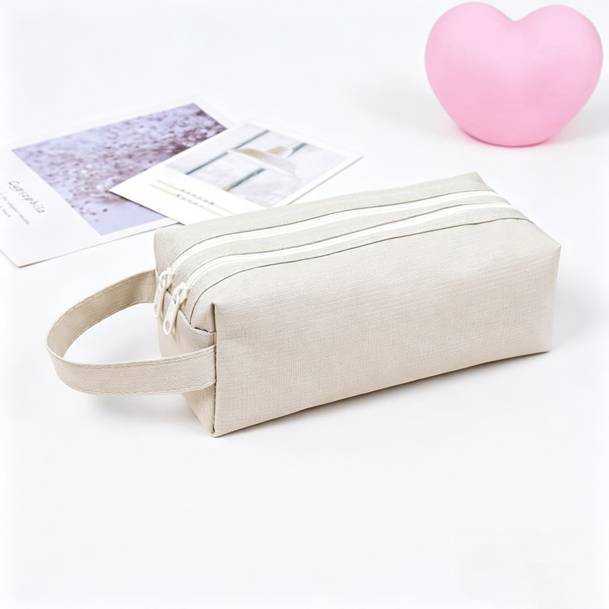 Canvas Pencil Case — Compact Rectangular Pen (5)