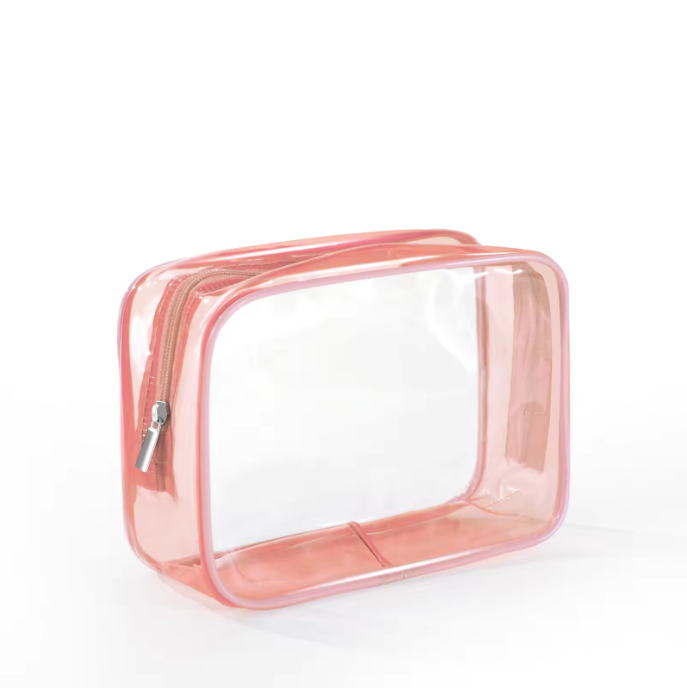 Compact Clear Travel Toiletry Pouch (1)
