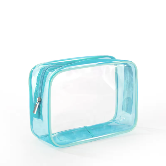 Compact Clear Travel Toiletry Pouch (4)