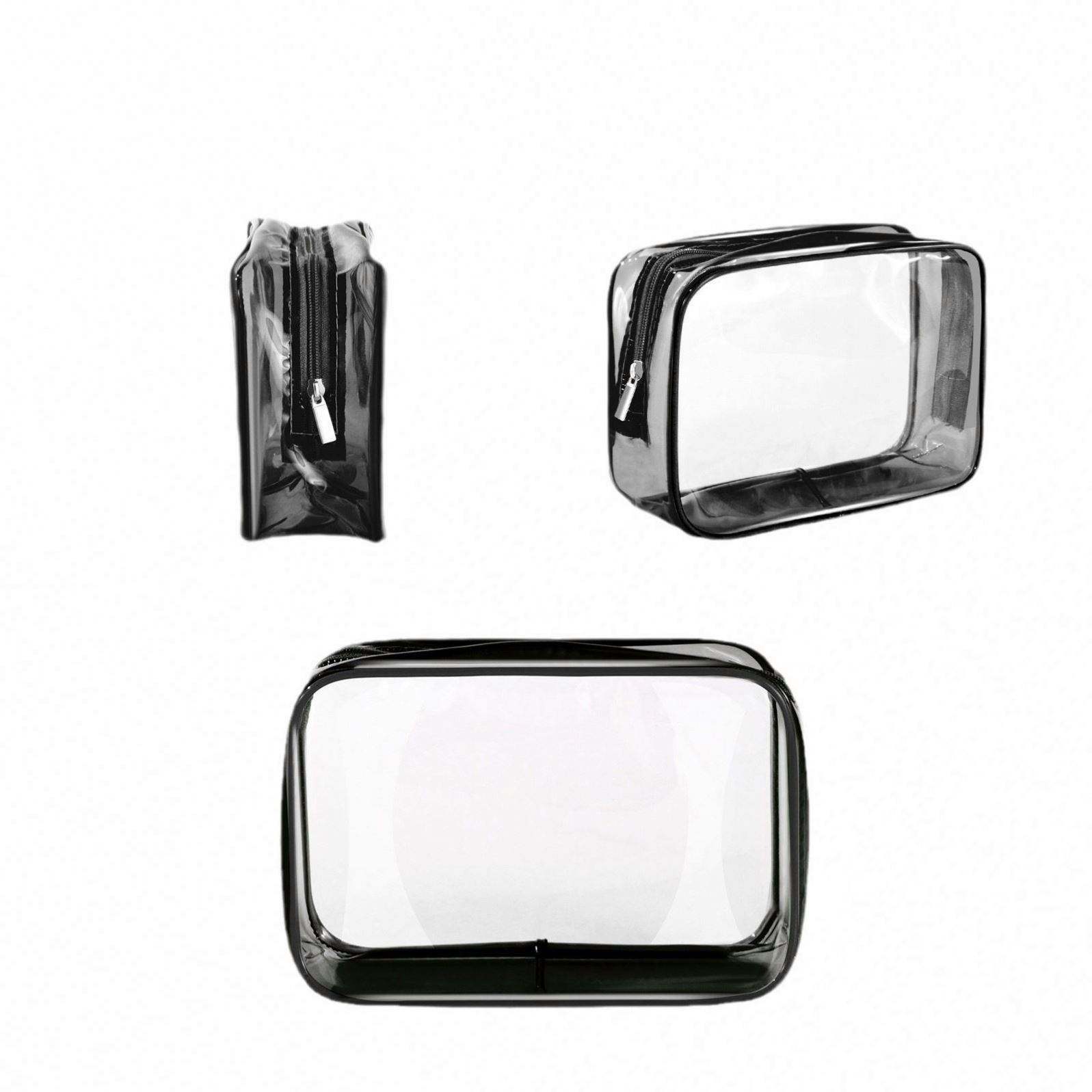 Compact Clear Travel Toiletry Pouch (5)