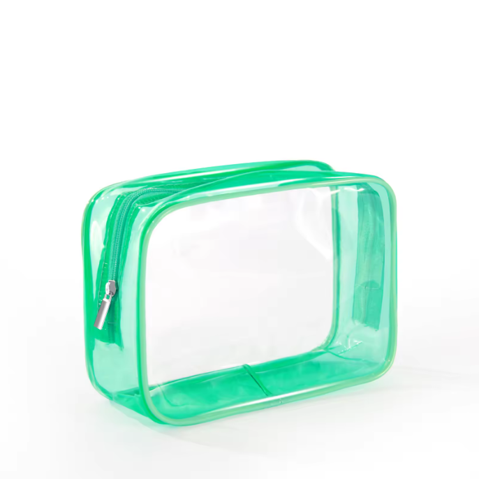 Compact Clear Travel Toiletry Pouch (5)