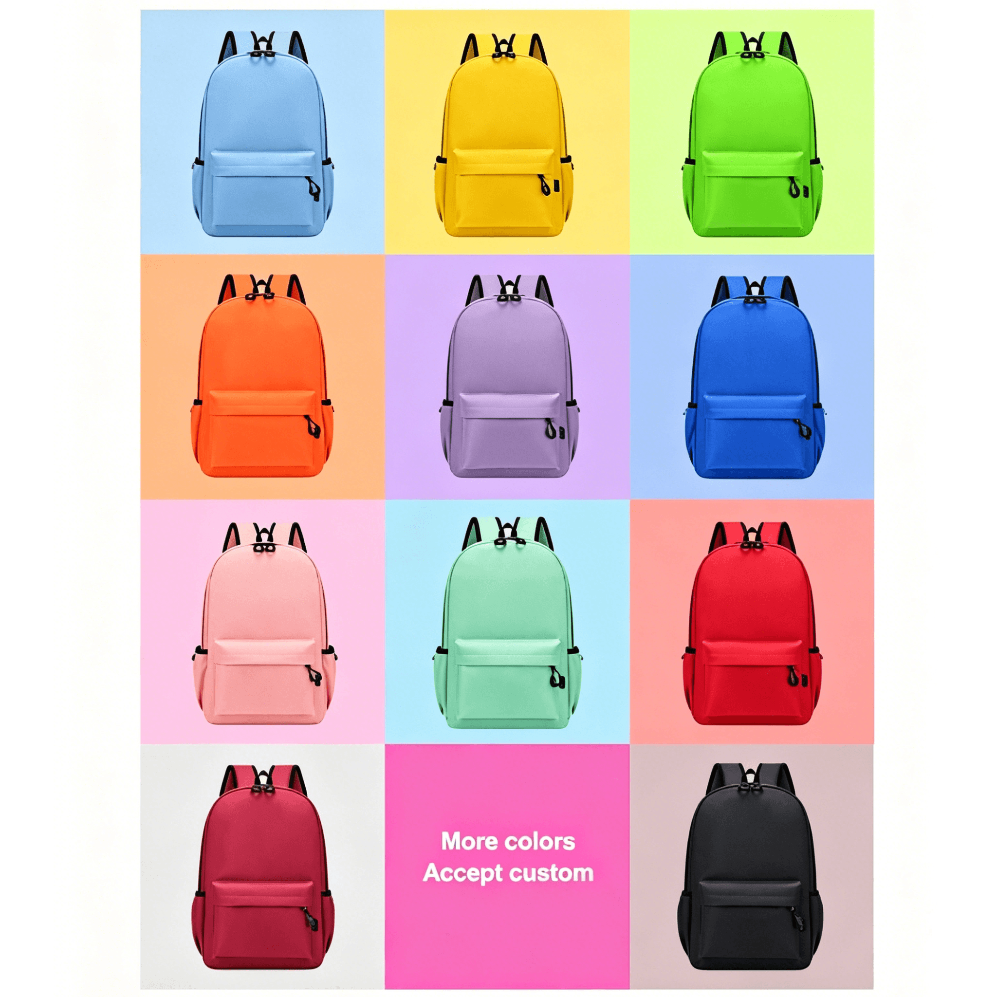 Oxford Backpack — Lightweight Daypack with Two Size Options (4)