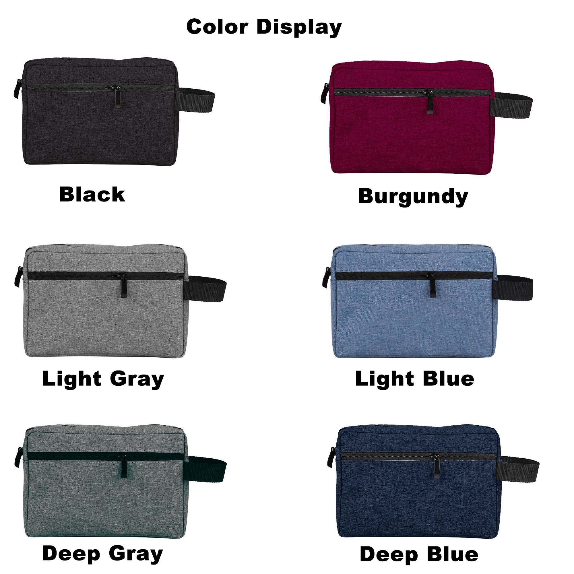 Oxford Cosmetic Bag — Compact Travel Toiletry Organizer (5)
