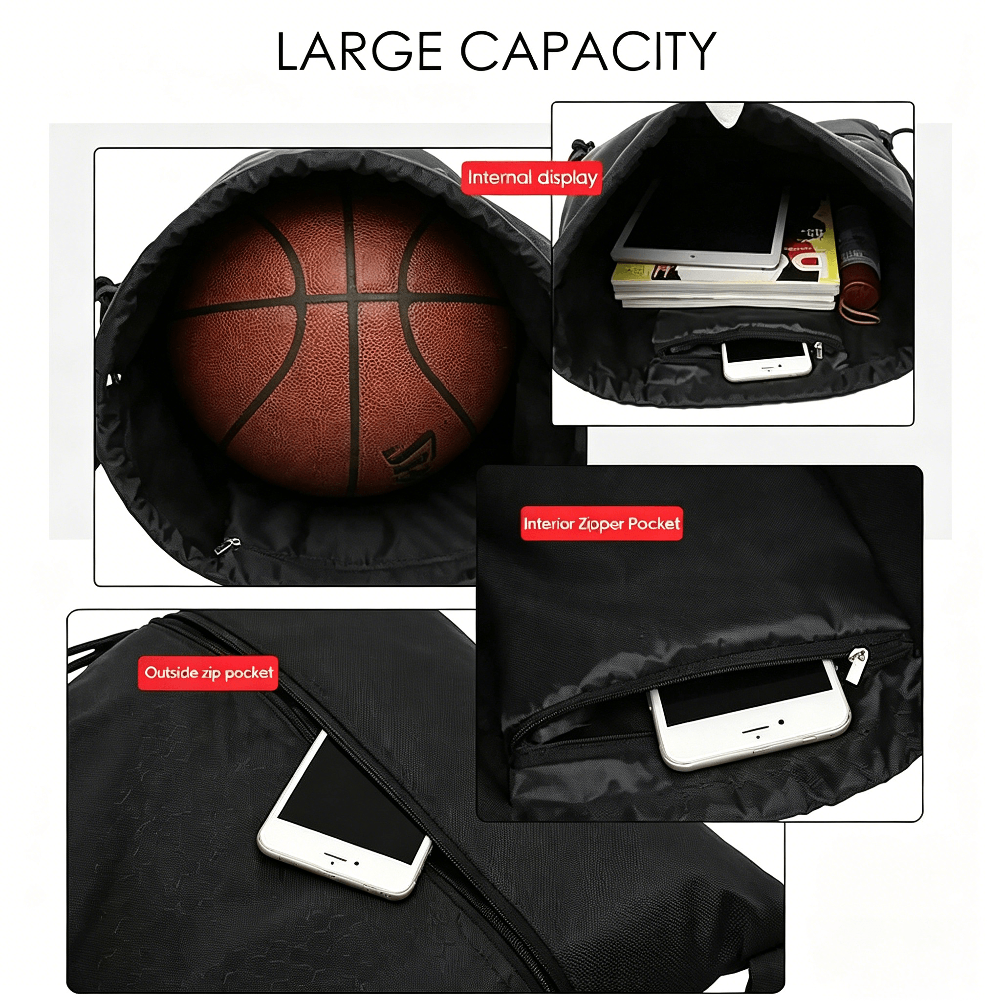 Oxford Drawstring Backpack (2)
