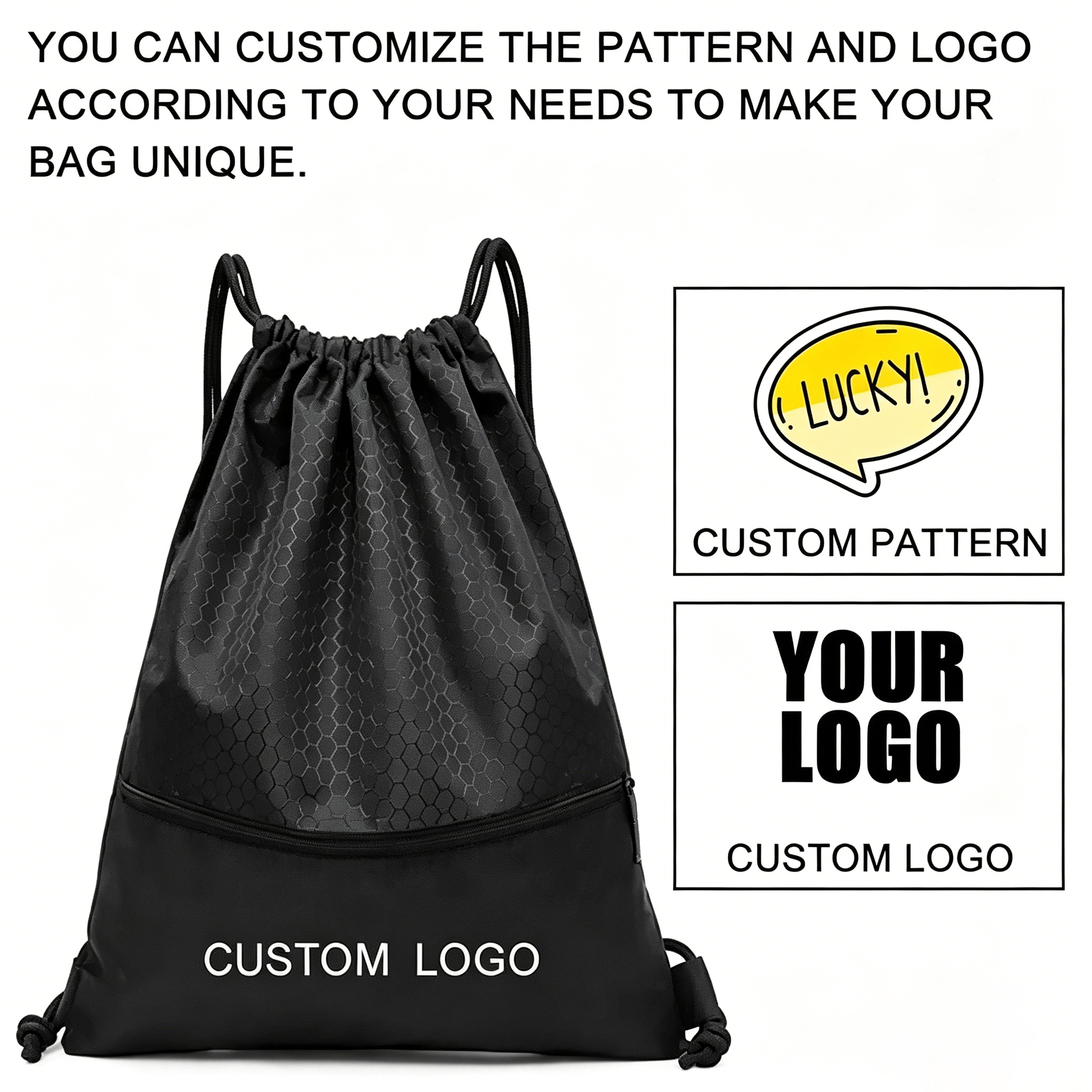 Oxford Drawstring Backpack (4)