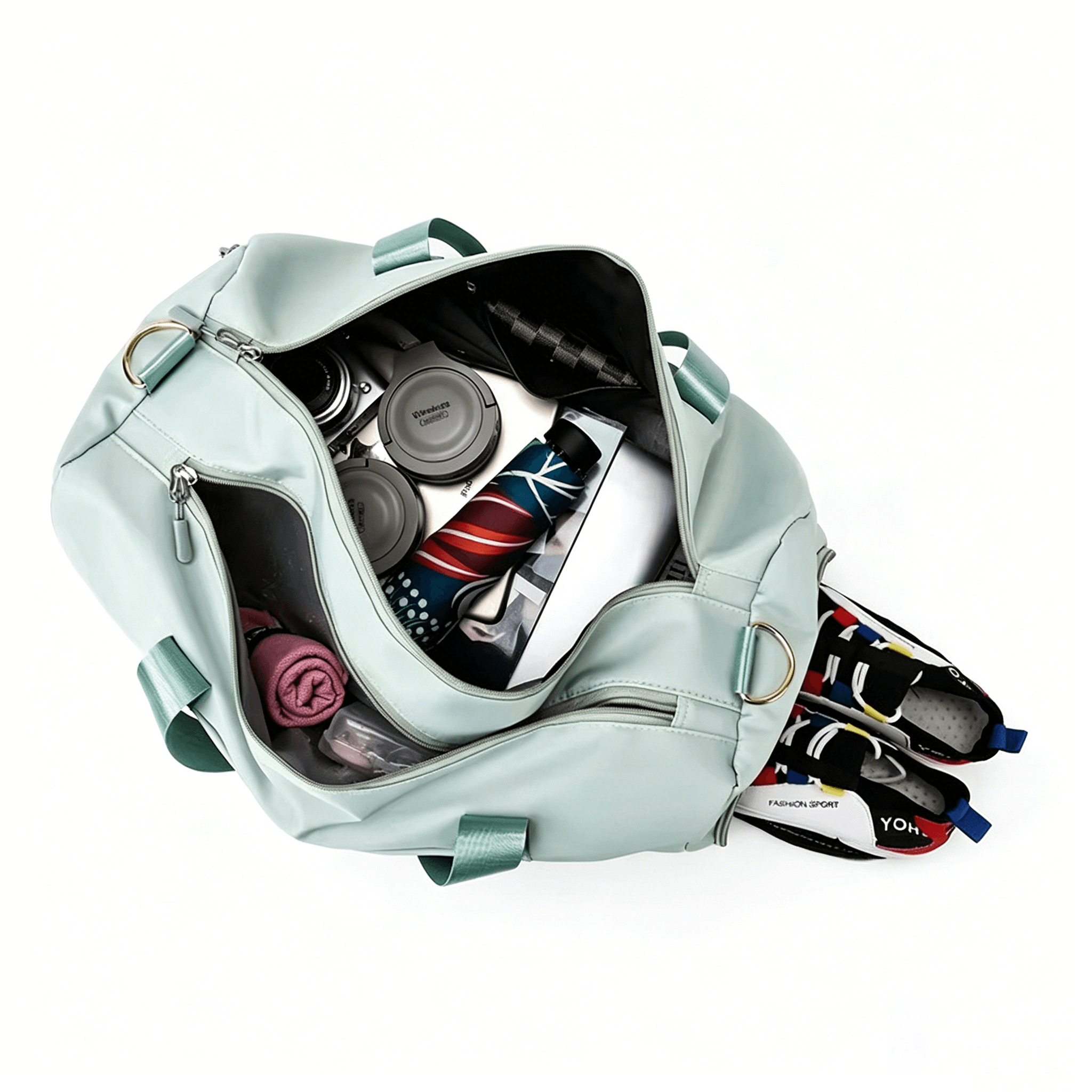 Two-Size Sports & Travel Gym Bag (3)